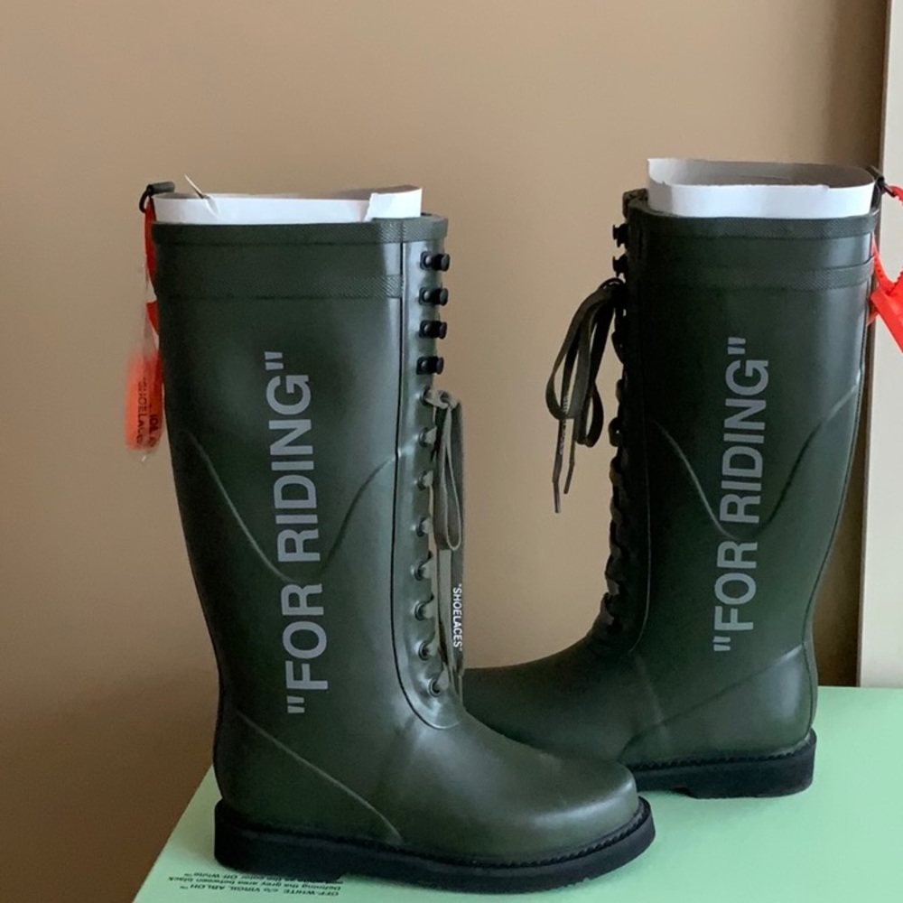 Off-White Rainboots